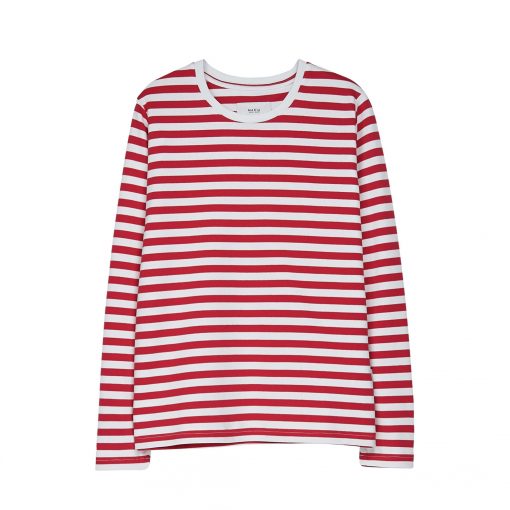 Makia Verkstad Longsleeve Women Red/White