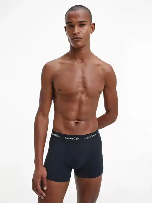 Calvin Klein 3 Pack Cotton Stretch Trunks