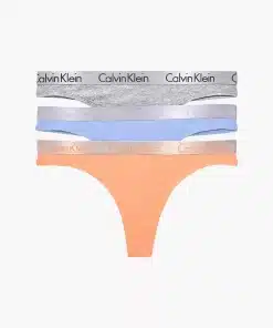 Calvin Klein 3-Pack Thong Radiant Cotton