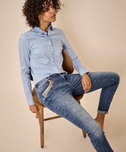 Mos Mosh Naomi Wave Jeans Blue