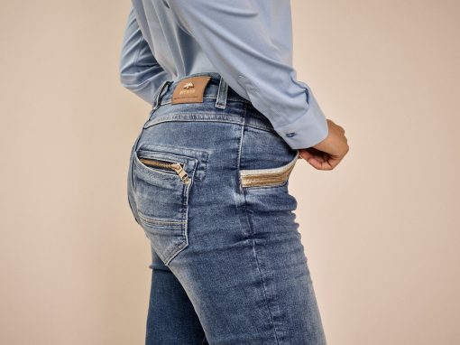 Mos Mosh Naomi Wave Jeans Blue