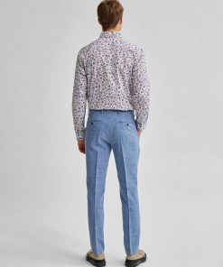 Selected Homme Willow All Over Print Shirt White