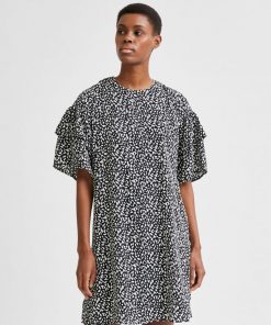 Selected Femme Carla Dress Black