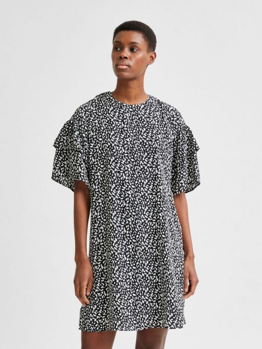 Selected Femme Carla Dress Black