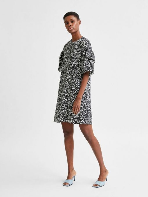 Selected Femme Carla Dress Black