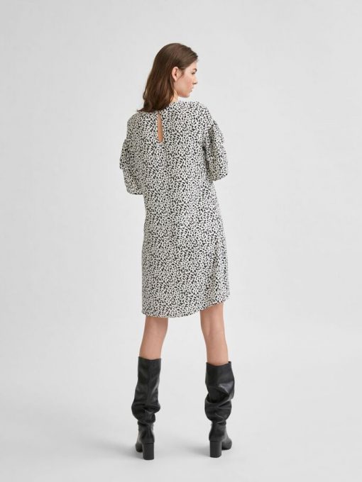 Selected Femme Carla Dress Snow White