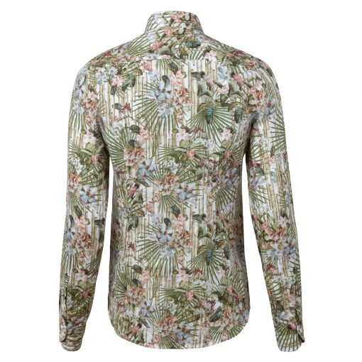 Sofie Feminine Shirt Palm Green