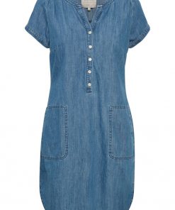 Part Two Aminas Dress Light Blue Denim