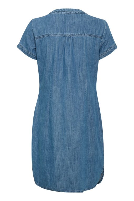 Part Two Aminas Dress Light Blue Denim