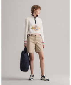 Gant Woman Chino Shorts Dry Sand