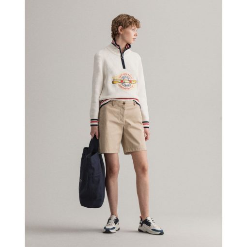 Gant Woman Chino Shorts Dry Sand