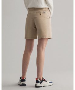 Gant Woman Chino Shorts Dry Sand