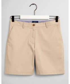 Gant Woman Chino Shorts Dry Sand