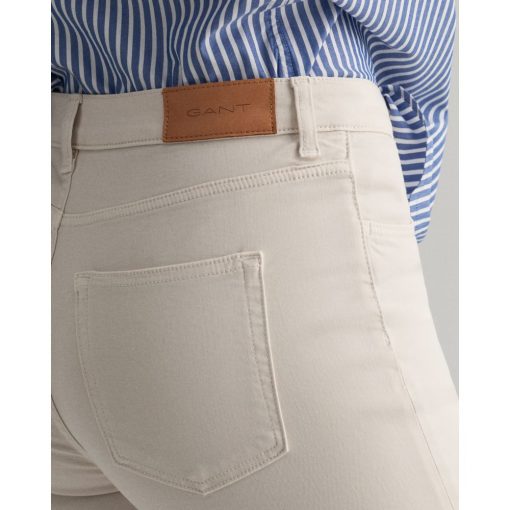 Gant Woman Color Pant Putty