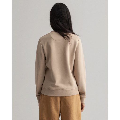 Gant Woman Archive Shield C-Neck Dry Sand