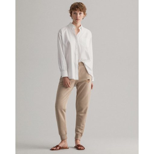 Gant Woman Archive Shield Sweatpants Dry Sand