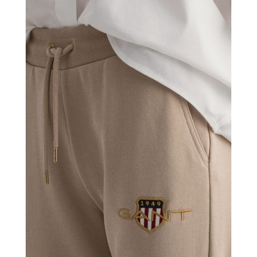 Gant Woman Archive Shield Sweatpants Dry Sand