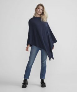 Holebrook Sofie Poncho Navy