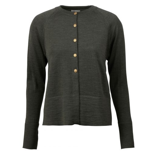 Stenströms Ammie Merino Cardigan Green