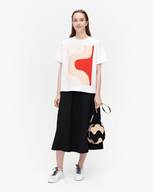 Marimekko Vaikutus Seireeni T-shirt White