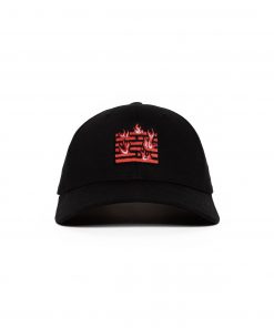 Billebeino Flame Curve Cap Black