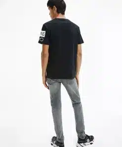 Calvin Klein Mirror Logo T-shirt Black