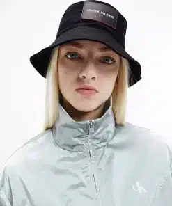 Calvin Klein Cotton Twill Bucket Hat Black