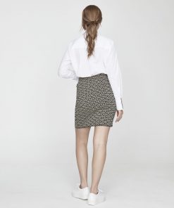 Holebrook Amira Skirt Navy/Almond