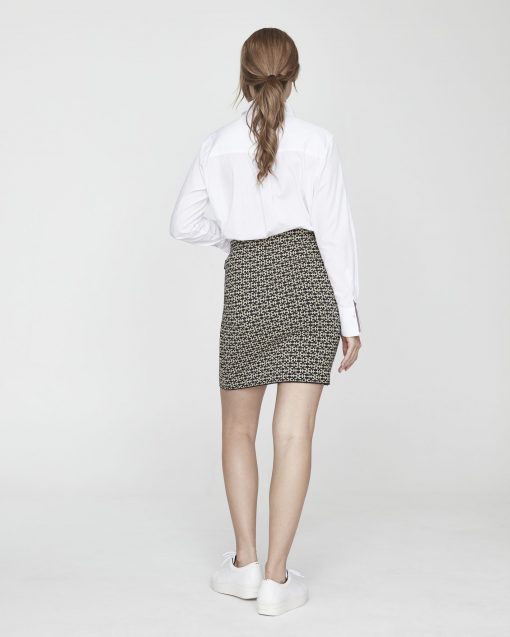 Holebrook Amira Skirt Navy/Almond