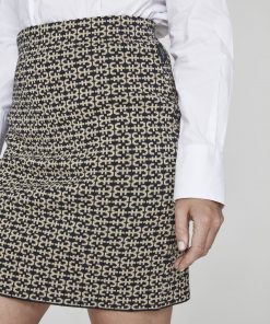 Holebrook Amira Skirt Navy/Almond