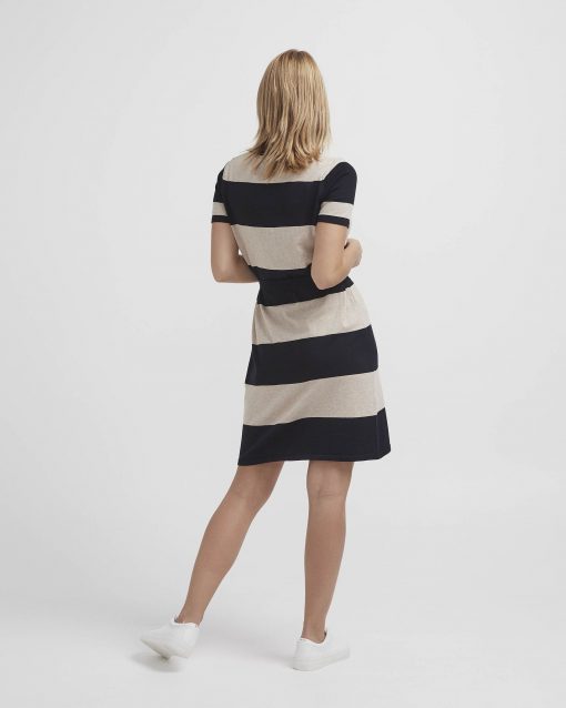 Holebrook Elly Tee Dress Navy/Khaki
