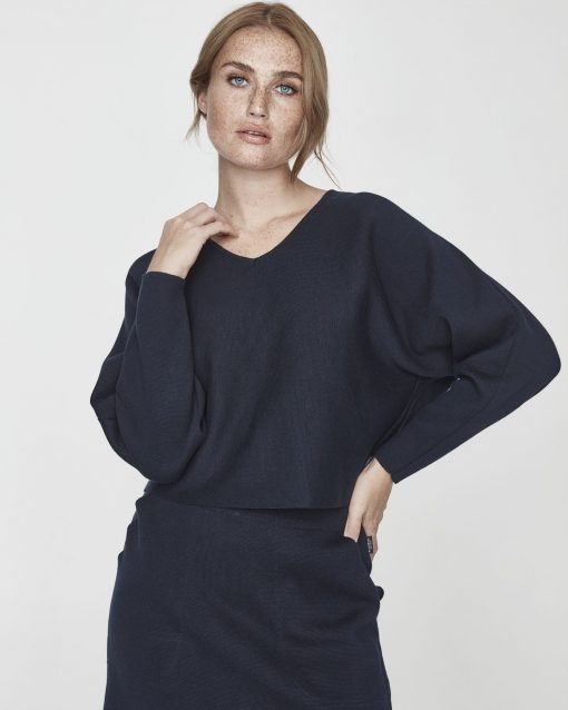 Holebrook Barbro V-neck Navy