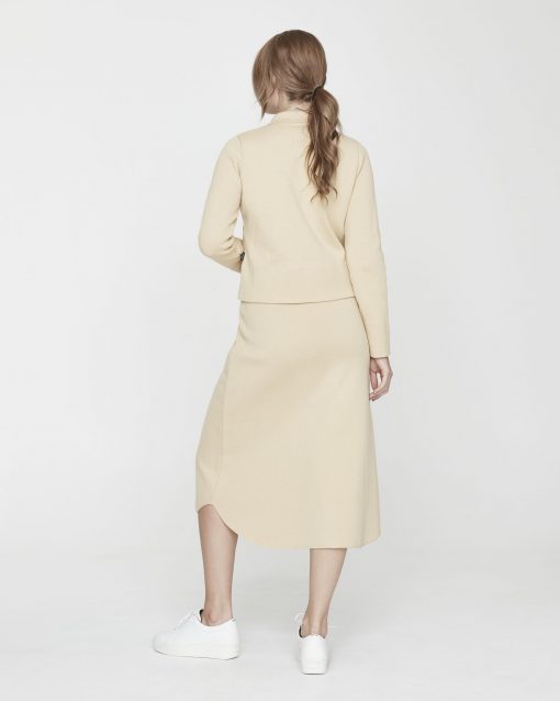 Holebrook Barbro Zip Jacket Almond