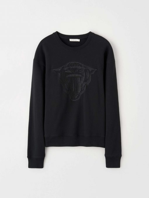 Tiger Jeans Zoab Emb Sweatshirt Black