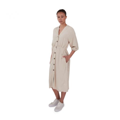 Makia Kielo Dress Light Beige