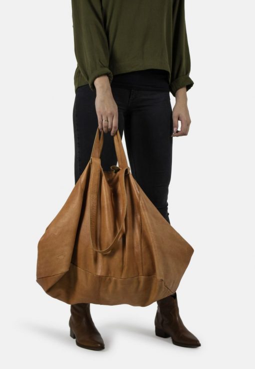 RE:DESIGNED Fie Urban Weekeng Bag Tan