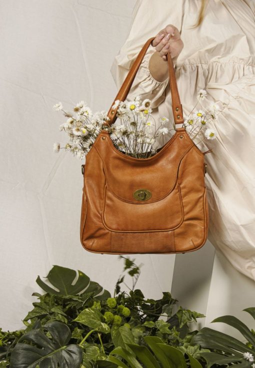 RE:DESIGNED Abeline Urban Large Bag Tan