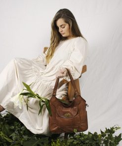RE:DESIGNED Abeline Urban Large Bag Walnut