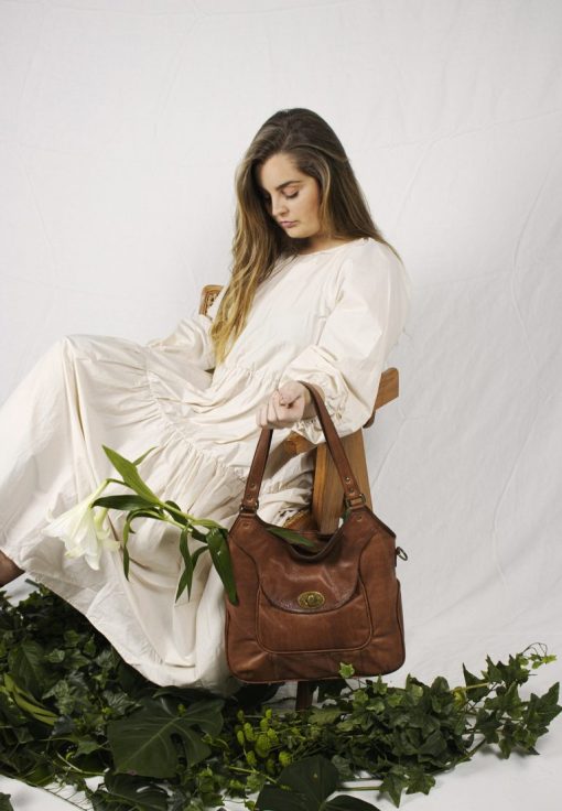 RE:DESIGNED Abeline Urban Large Bag Walnut