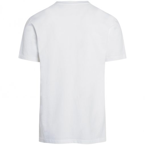 Knowledge Cotton Apparel Alder Badge Tee White