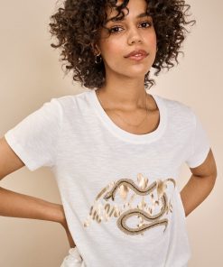 Mos Mosh Vee ss Tee White