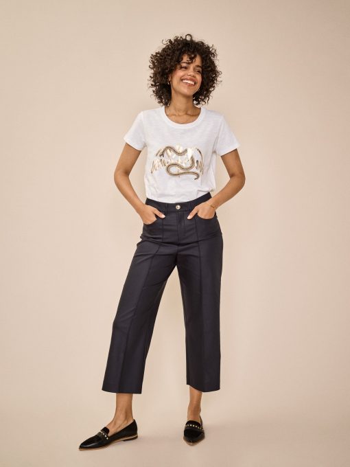 Mos Mosh Vee ss Tee White