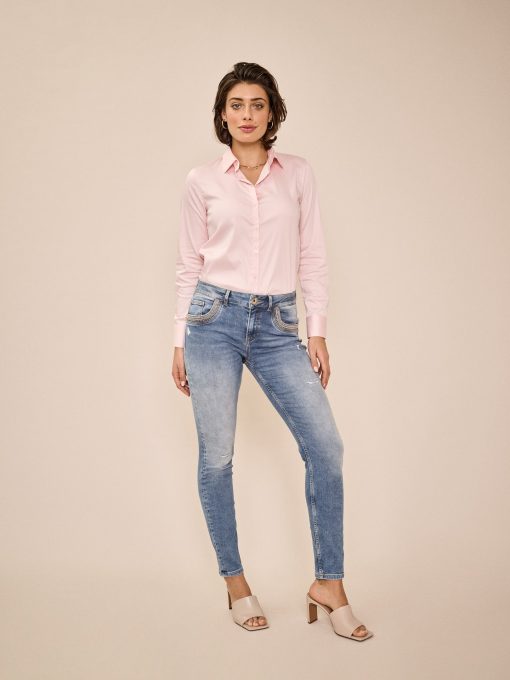 Mos Mosh Bradford Mercury Jeans Light Blue