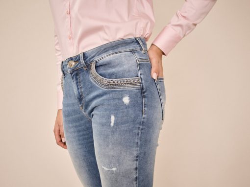 Mos Mosh Bradford Mercury Jeans Light Blue