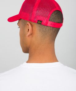 Alpha Industries Basic Trucker Cap Speed Red