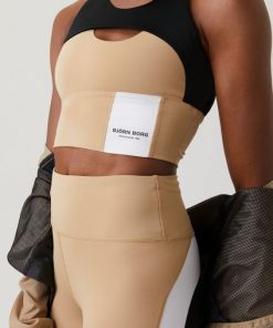 Björn Borg Overlap Crop Top Cornstalk
