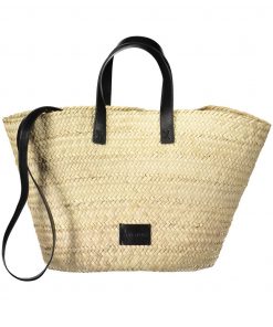 Balmuir Beatrice Straw Shopper Black