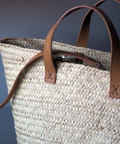 Balmuir Beatrice Straw Shopper Cognag