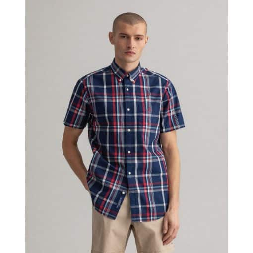 Gant washed Indigo Shirt Persian Blue