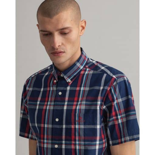Gant washed Indigo Shirt Persian Blue